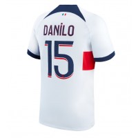 Paris Saint-Germain Danilo Pereira #15 Vonkajší futbalový dres 2023-24 Krátky Rukáv